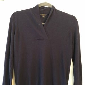 Silk and cashmere sweater.